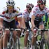 Kim Kirchen and Frank Schleck during the Amstel Gold Race 2008